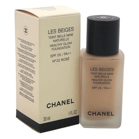 foundation les beiges chanel|LES BEIGES Healthy Glow Foundation Hydration and Longwear .